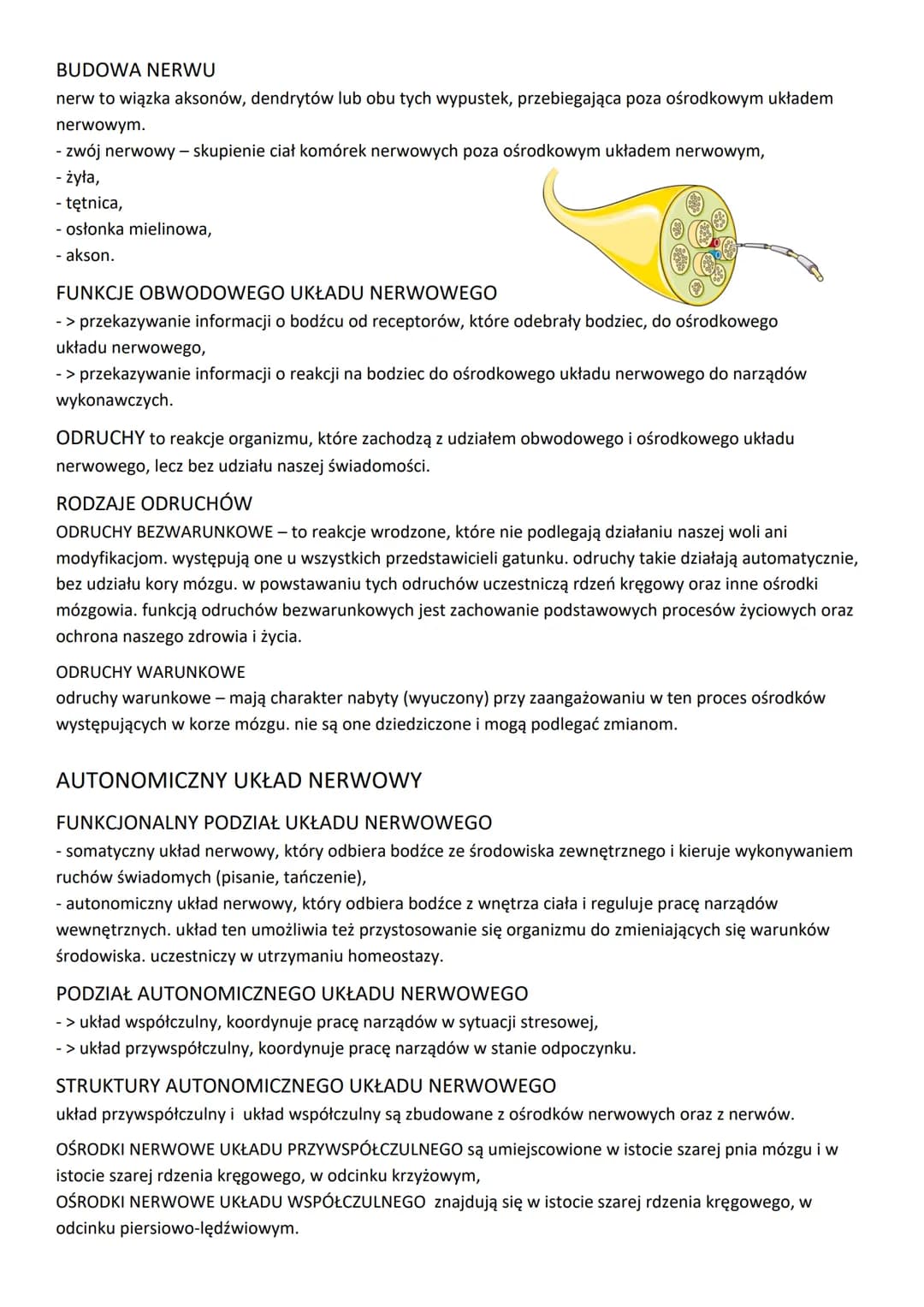 UKŁAD NERWOWY
BUDOWA I DZIAŁANIE UKŁADU NERWOWEGO
FUNKCJE UKŁADU NERWOWEGO
-> odbiór i analiza bodźców pochodzących ze środowiska zewnętrzne