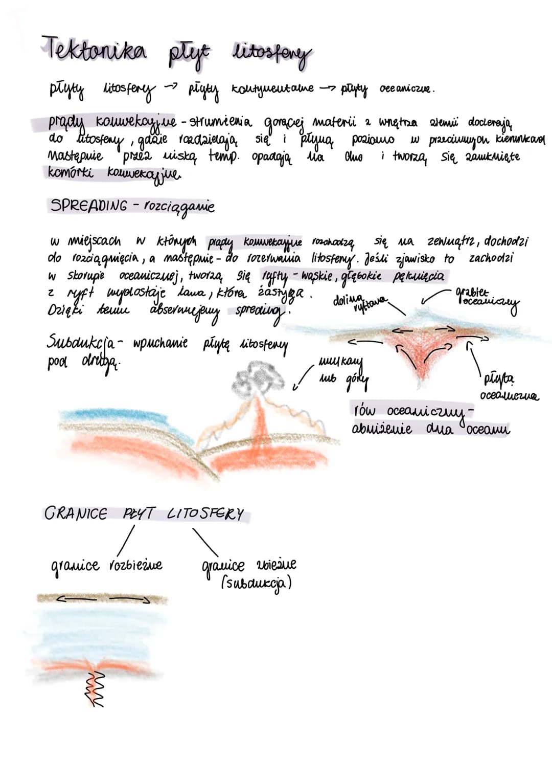 Whetree siemi i procesy
endogenicane
• barwą
• Tupliwością
Budowa wnętrza ziennic
Skorópa zielska + warstwa perodytowa = litosfera
litosfera