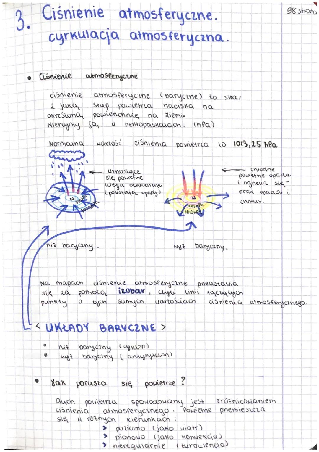 3. Ciśnienie atmosferyczne.
cyrkulacja atmosferyczna.
• Ciśnienie atmosferyczne
ciśnienie atmosferyczne (barycine) to sixa
naciska
na
2 jaka