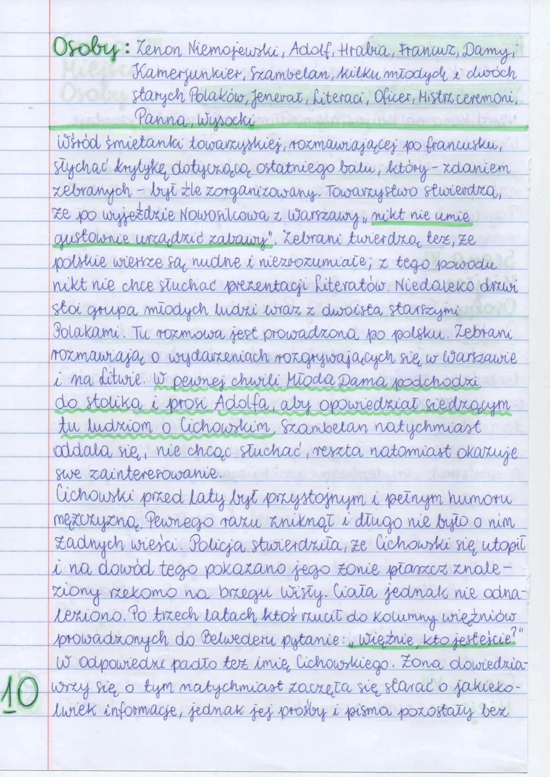 Streszczenie szczegółowe
balon
Prolog
Miejsce: Wilno, klasztor ojców Bazylianów n
przerobiony na więzienie stanu, cela więzienna
Osoby: Wies