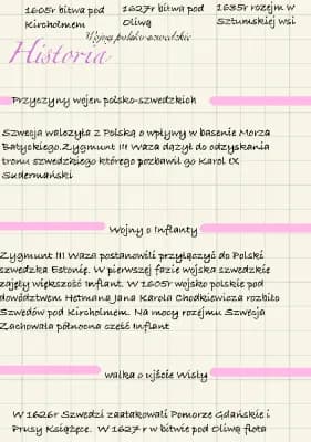Know powstanie kozackie potop szwedzki i początek wojen ze Szwecja  thumbnail