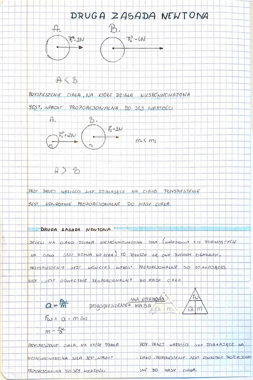 PIERWSZA ZASADA NEWTONA
F-SILA IN]
Fr - SILA RÓWNOWAŻĄCA
=5N
-2N
Fw=x+2
fw-2N3N-5M
P-BN
-BN
Fw= E₁ + f
FF2-F
lub
Fw= -2N+3N-IN
Fw= BN-2N IN
