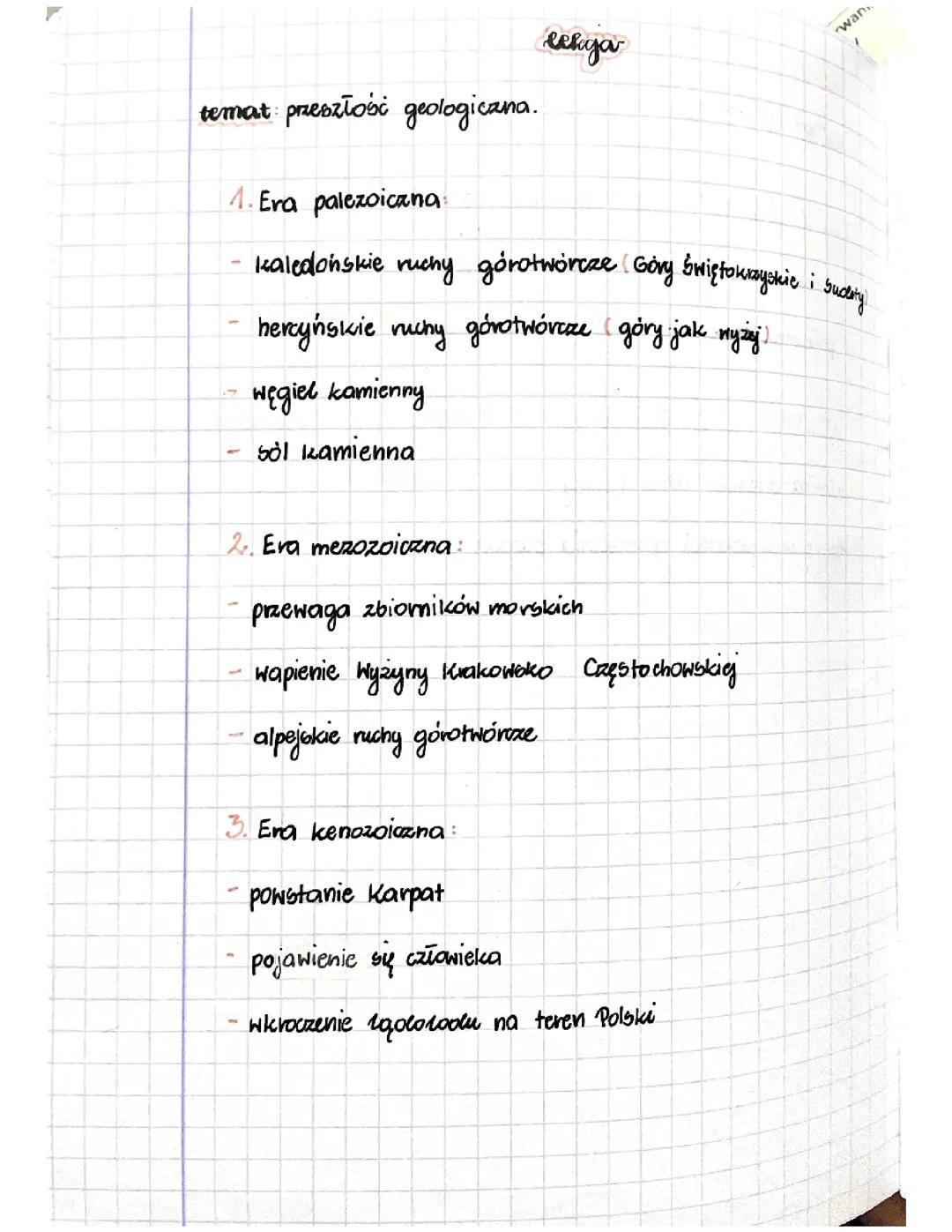 Przeszłość geologiczna 