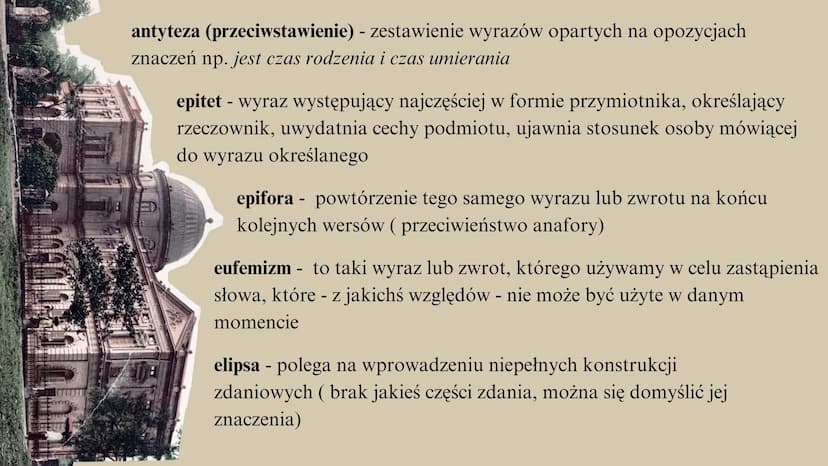 a.s
ŚRODKI
STYLICZTYCZNE
AIR MAIL
13 apostrofa - bezpośredni, uroczysty zwrot do adresata, którym może być bóstwo, osoba,
zjawisko, pojęcie 