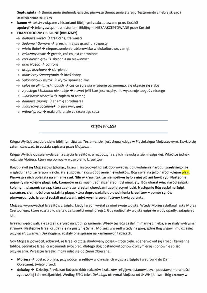 ●
●
CZAS POWSTANIA
JĘZYK
AUTORZY
PODZIAŁ KSIĄG
●
EWANGELIE SYNOPTYCZNE
●
Biblia → księgi [biblion - księga]; zbiór ksiąg uznawane przez Żydó