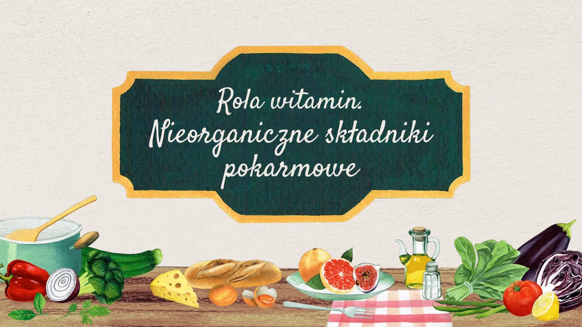 Rola witamin.
Nieorganiczne składniki
pokarmowe czym są witaminy?
Witaminy- związki organiczne, których
organizm w większości nie potrafi sa