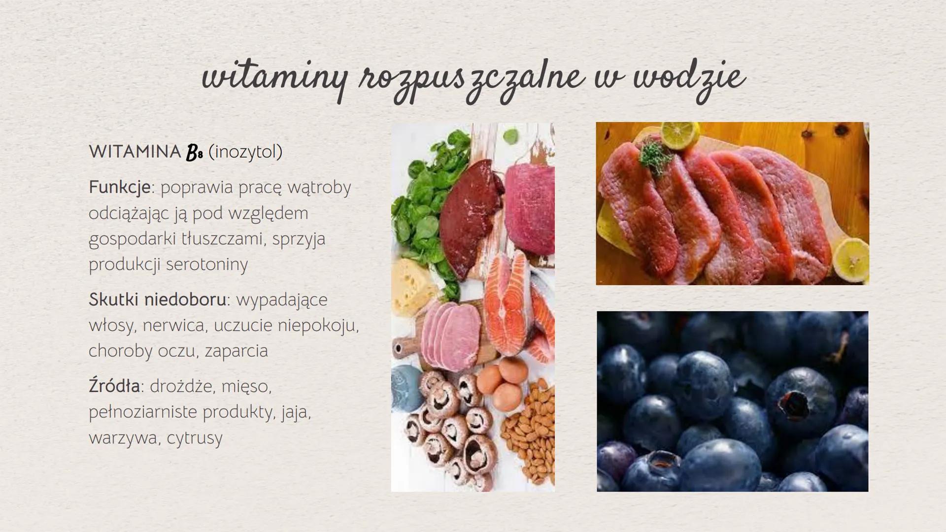 Rola witamin.
Nieorganiczne składniki
pokarmowe czym są witaminy?
Witaminy- związki organiczne, których
organizm w większości nie potrafi sa