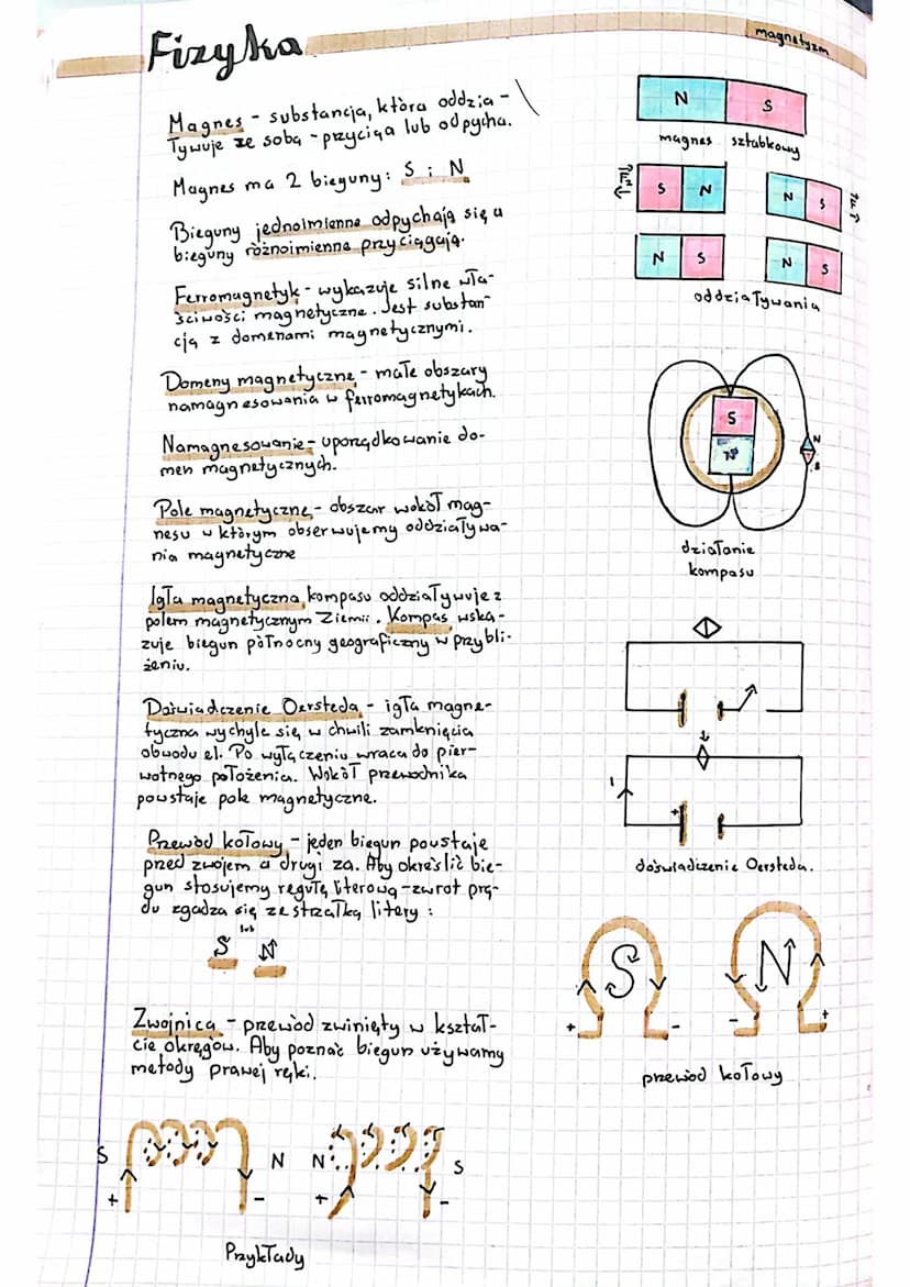 Ciekawa Fizyka 3 Elektryczność I Magnetyzm Sprawdzian Proste wyjaśnienie: Magnetyzm klasa 8 - sprawdzian, quiz i odpowiedzi