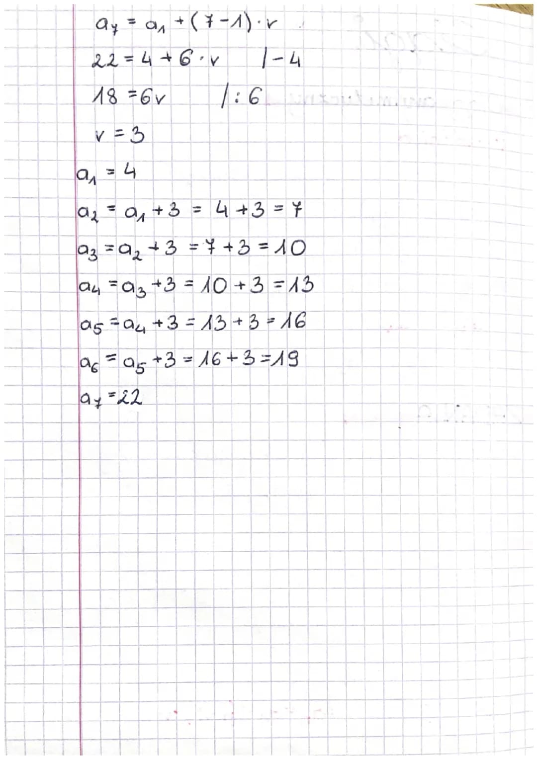 Ciągi
Ciąg arytmetyczny
V-voznica
✓ = an+ ₁ - an
wzor na różnicę
a₁ = a₁ + (n=1) ³✓ wzór na n-ty wyroix
an-1 +an +1
Svoolkony wyraz
an =
Sn=