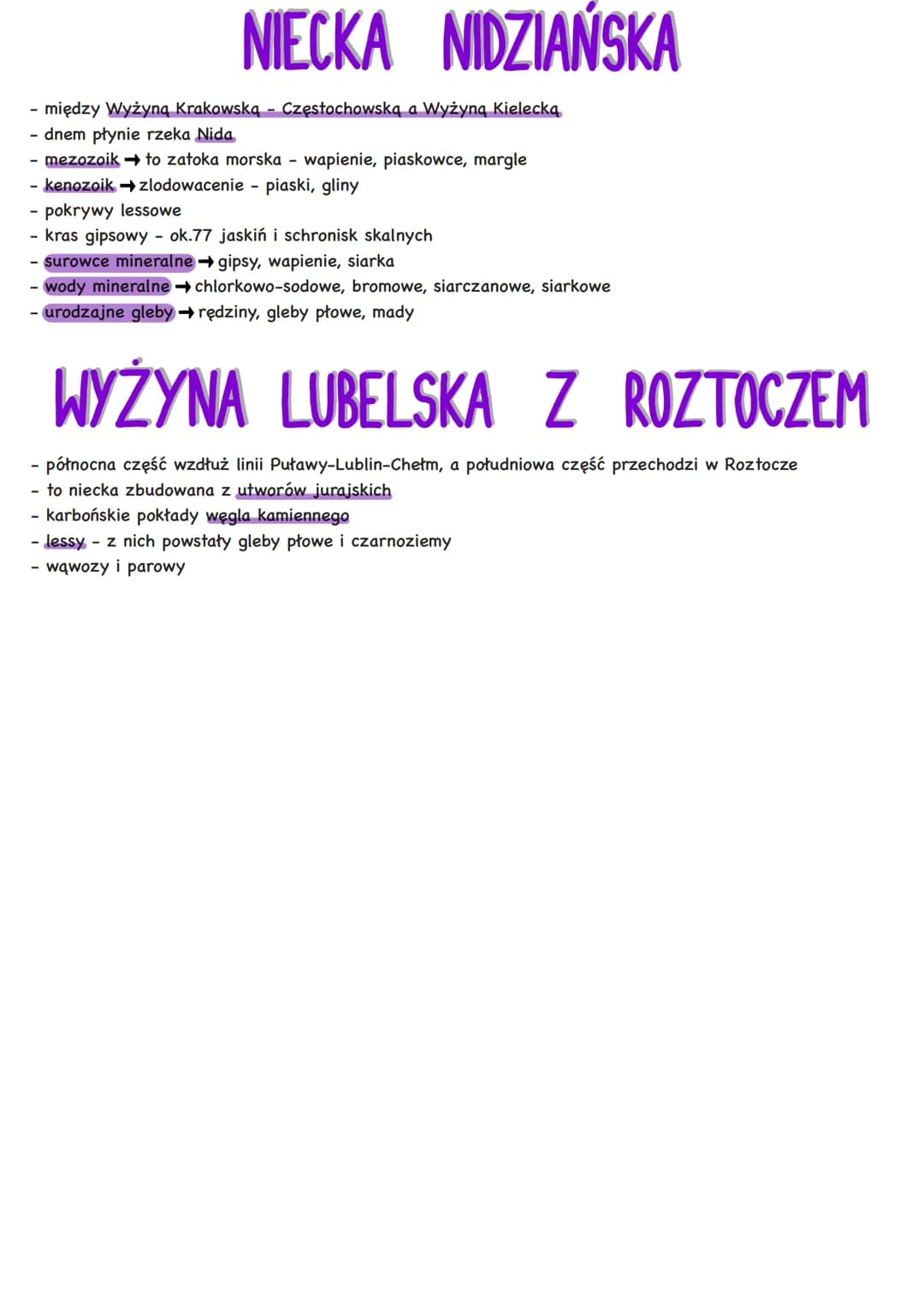 WYŻYNY
Położenie i klimat wyżyn
południowa Polska - między kotlinami a nizinami
śr. temperatury są niższe o ok. 1C niż na otaczających nizin