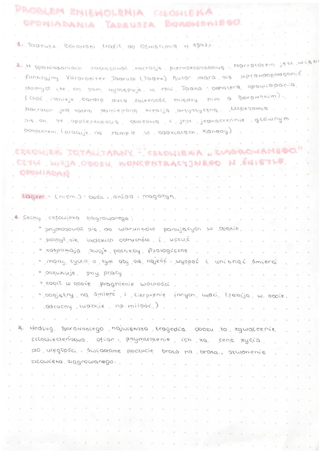 Opowiadania Borowskiego 