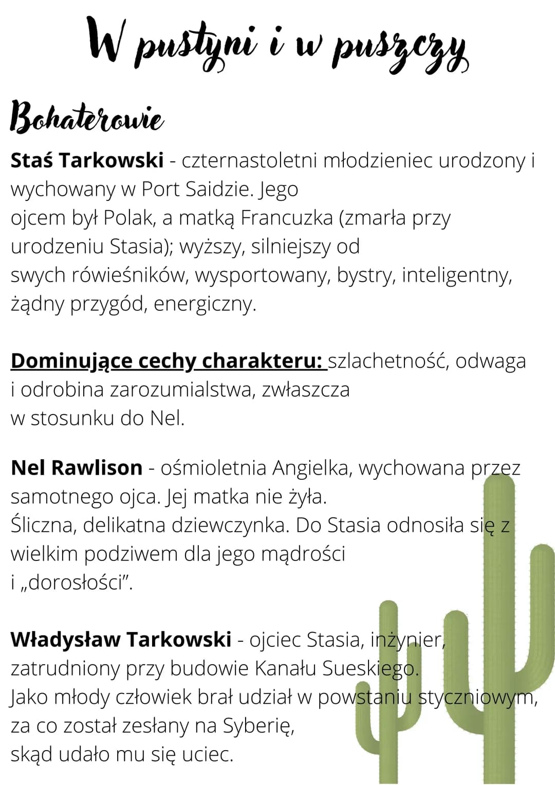 W pustyni i w puszczy