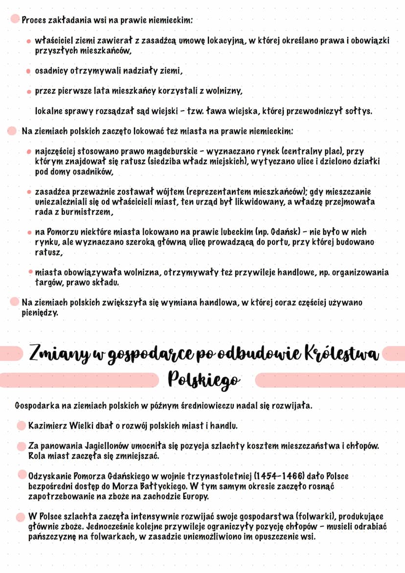 Gospodarka na ziemiach
polskich w średniowieczu
Gospodarka w panstwie pierwszych Piastów
Mieszkańcy państwa pierwszych Piastów zajmowali się
