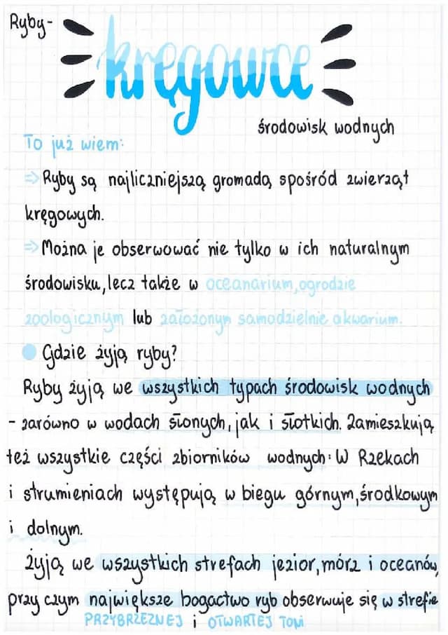 Know Ryby-kręgowce środowisk wodnych💦🐠 thumbnail
