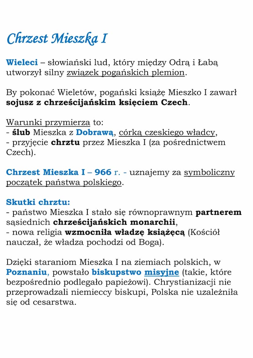 Narodziny państwa polskiego
Słowianie na ziemiach polskich
Wiec - zgromadzenie, w którym brali udział wszyscy
dorośli mężczyźni, decydujące 