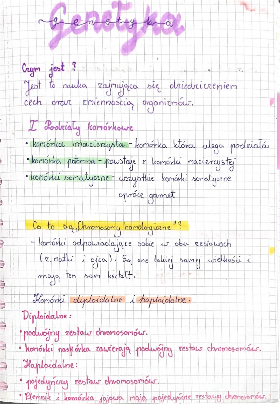 Podstawy Genetyki - Biologia dla Uczniów