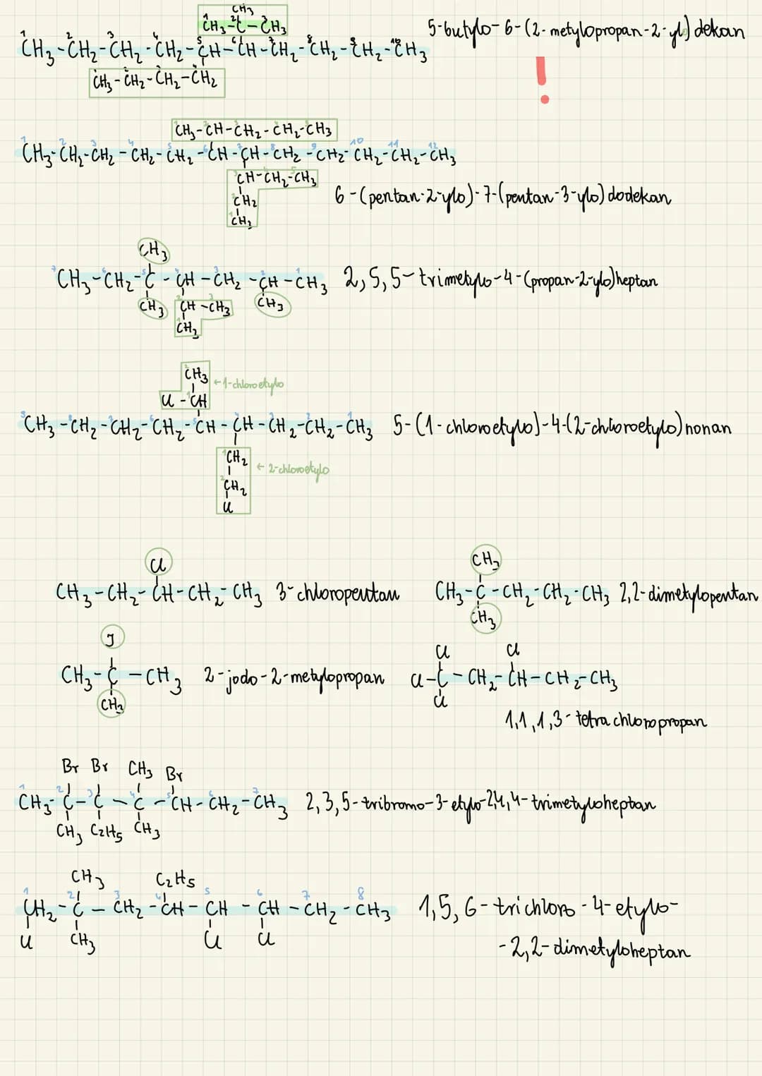 1pm = 10-12
m
ALKANY
CH₂- gr. metylowa
-C₂H5 gr. etylowa
węglowodory nasycone
METAN - CH₂
ETAN - C₂H6
PROPAN C3H8 - C3H₂ gr. propytowe
BUTAN
