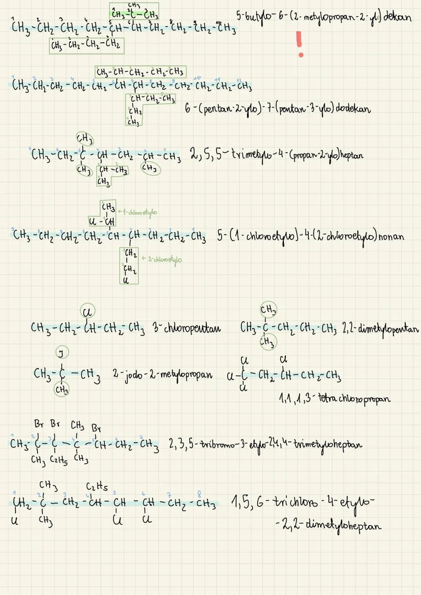 1pm = 10-12
m
ALKANY
CH₂- gr. metylowa
-C₂H5 gr. etylowa
węglowodory nasycone
METAN - CH₂
ETAN - C₂H6
PROPAN C3H8 - C3H₂ gr. propytowe
BUTAN