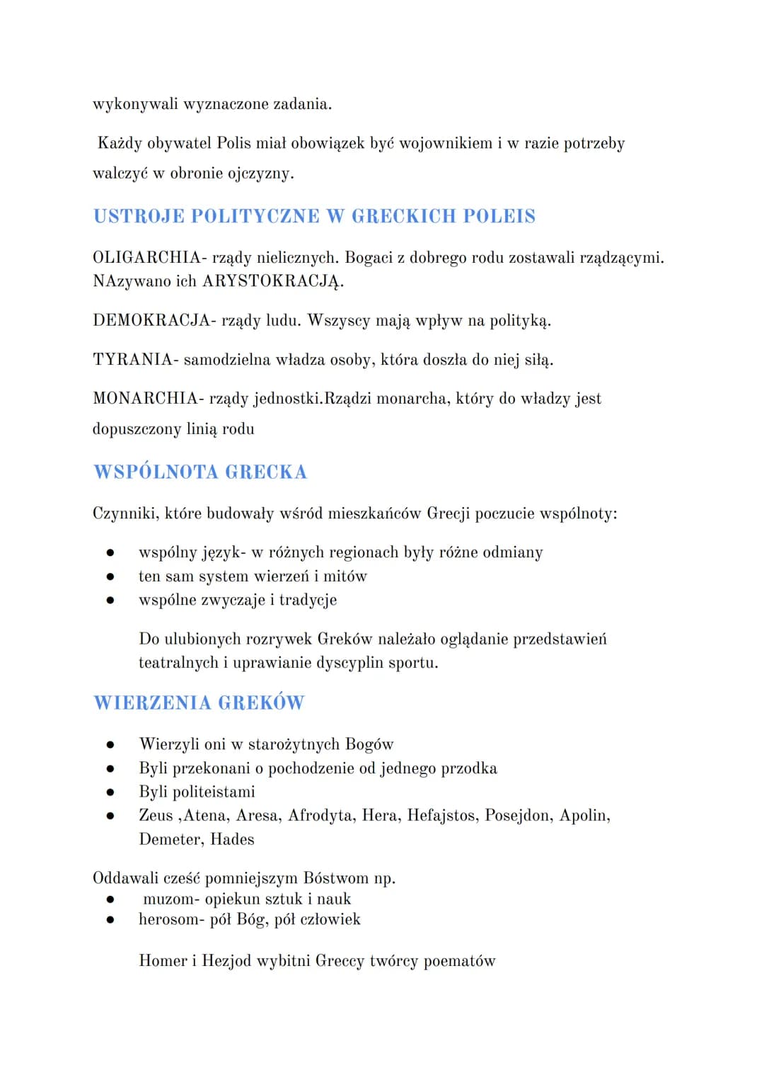 HELLADA I HELLENOWIE
DATY
ok. 2000-1200 p.n.e. - cywilizacja minojska
ok. 1600-1200 p.n.e. - cywilizacja mykeńska
VIII w.p.n.e.- powstanie p