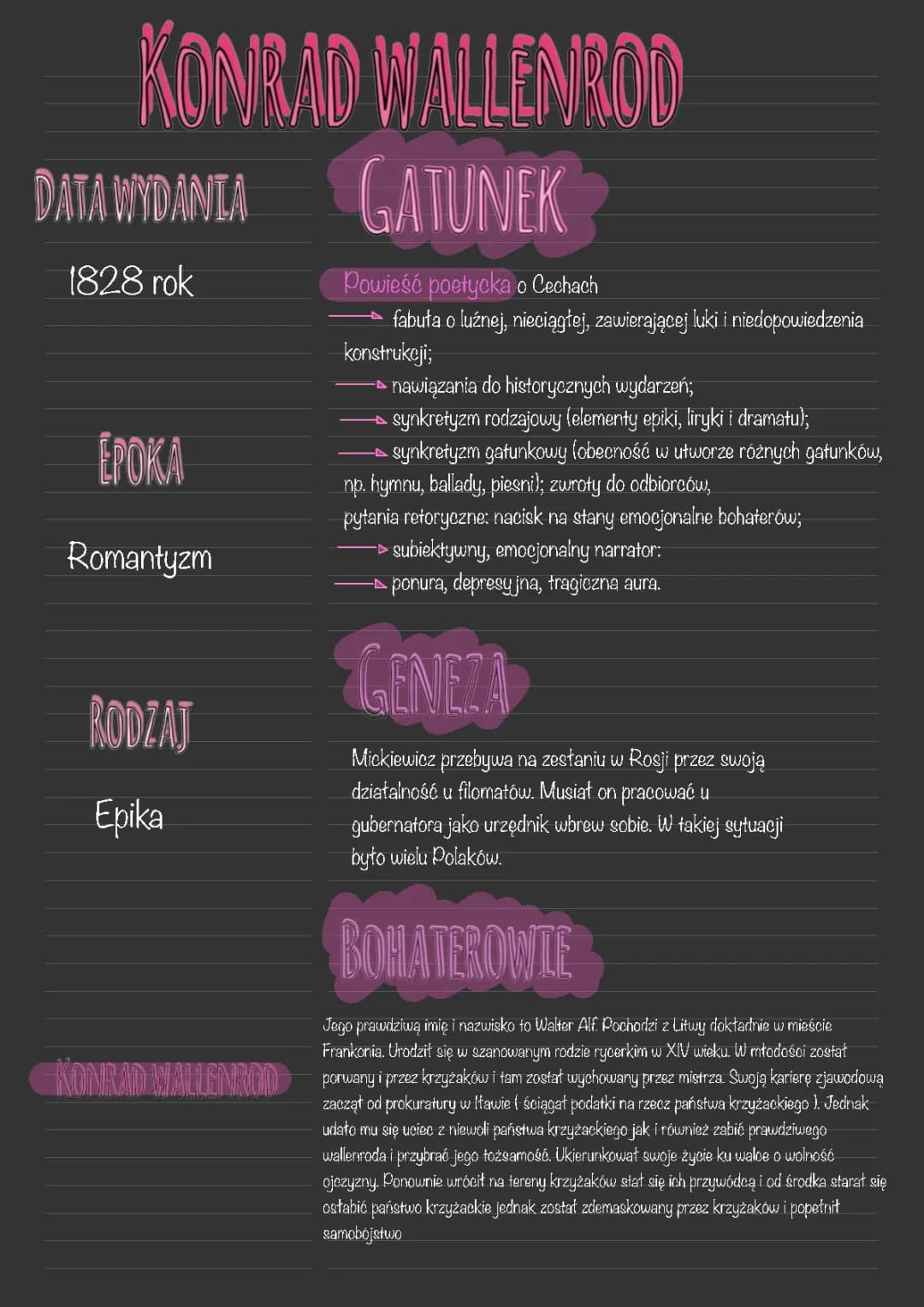 Konrad Wallenrod: Geneza i Problem Synkretyzmu w Literaturze
