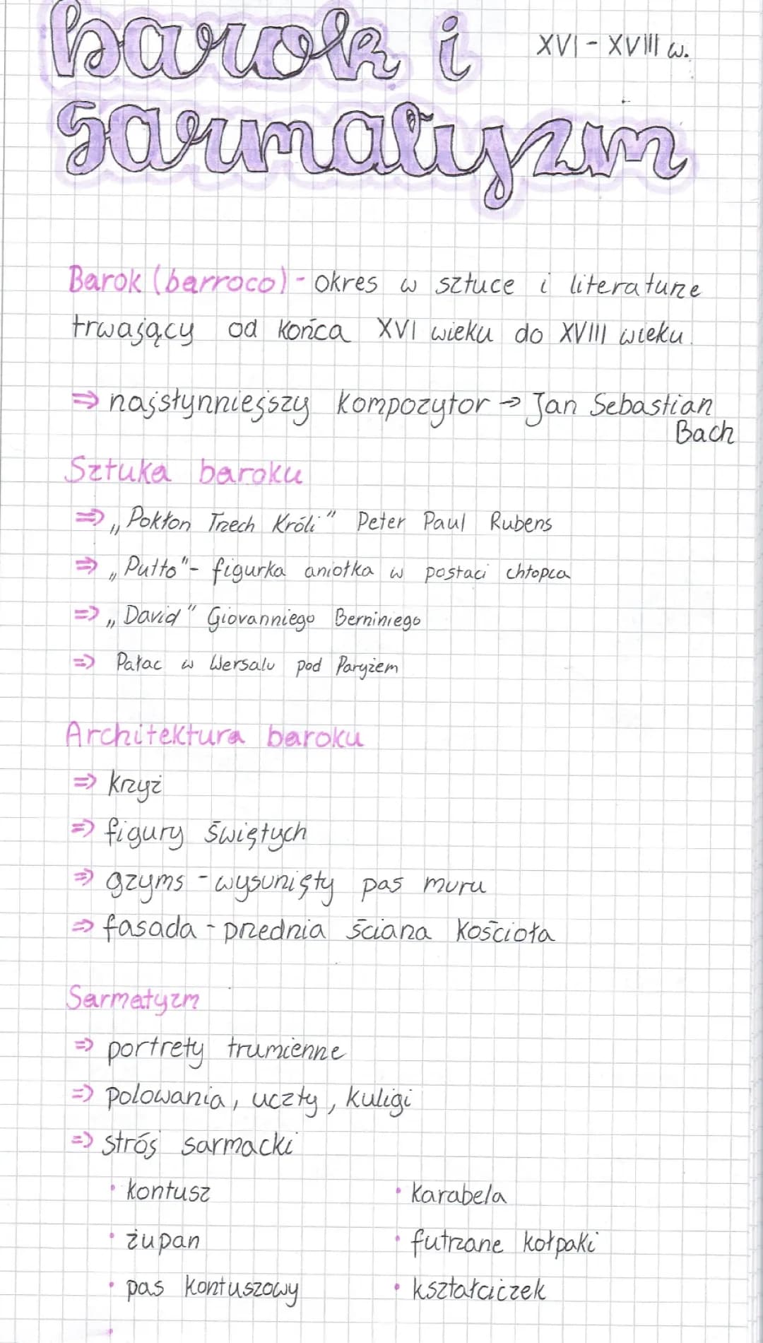Barok i sarmantyzm