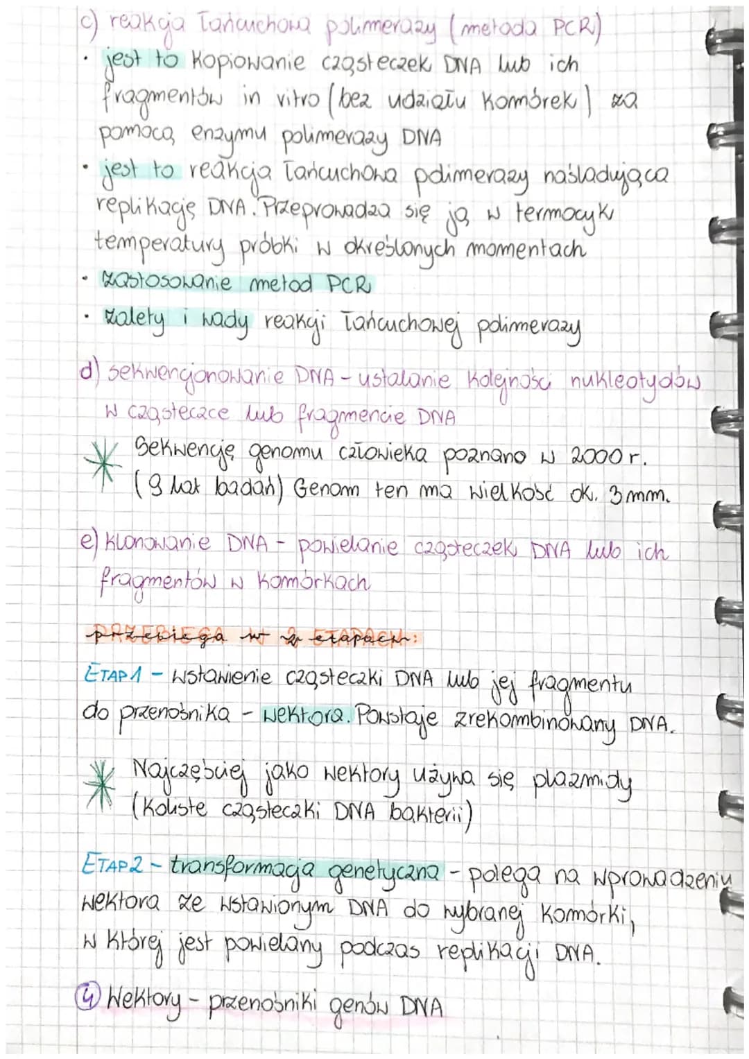 1
LEKCJA
Temat: PODSTAWOWE NARZĘDZIA I TECHNIKI INGYNIERII
GENETYCZNEY.
Ⓒinżynieris genecyesha - dziedzina nauki, która zajmuje
się opracowy