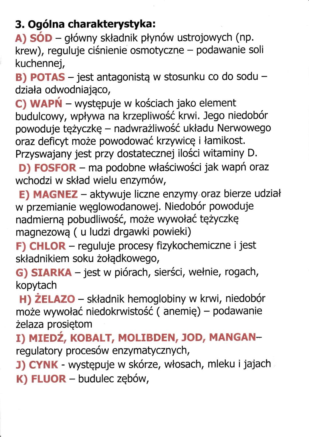 # ROLA ZWIAZKÓW MINERALNYCH
# W ŻYWIENIU ZWIERZĄT

1.Rola związków mineralnych:
*   Bierze udział w budowie organizmu,
*   Są składnikiem li