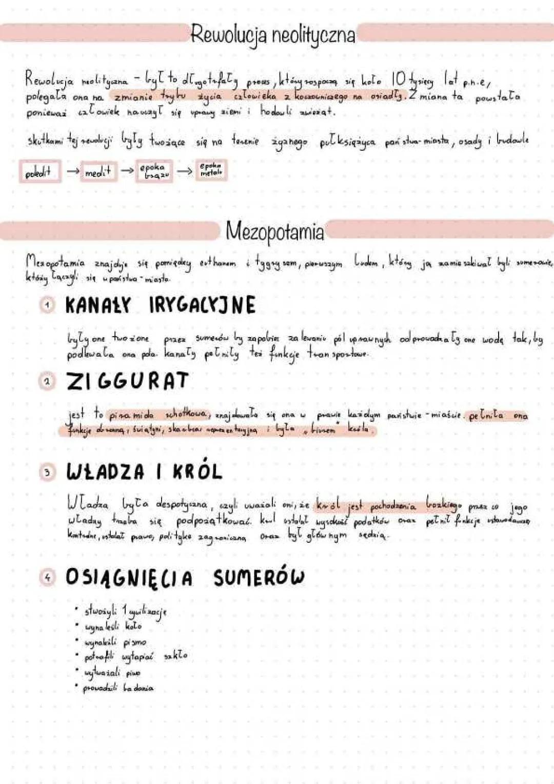 starożytna Mezopotamia 