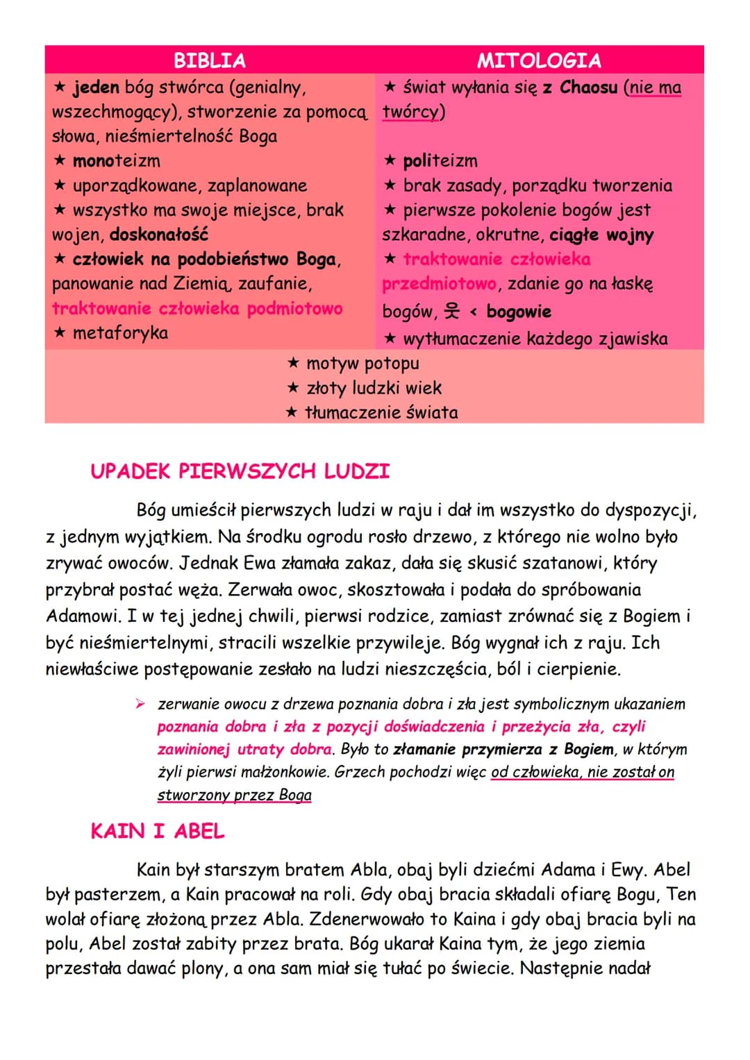 Biblia Test Klasa 1 Liceum Biblia - Notatki i Powtórzenia dla Liceum: PDF, Testy i Quizy! (Język