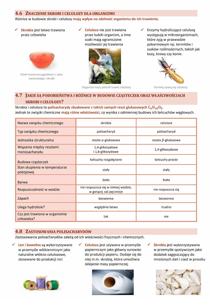 T. CUKRY
1 SACHARYDY
Sacharydy, nazywane inaczej cukrami lub węglowodanami, to wielofunkcyjne pochodne węglowodorów,
których cząsteczki opró