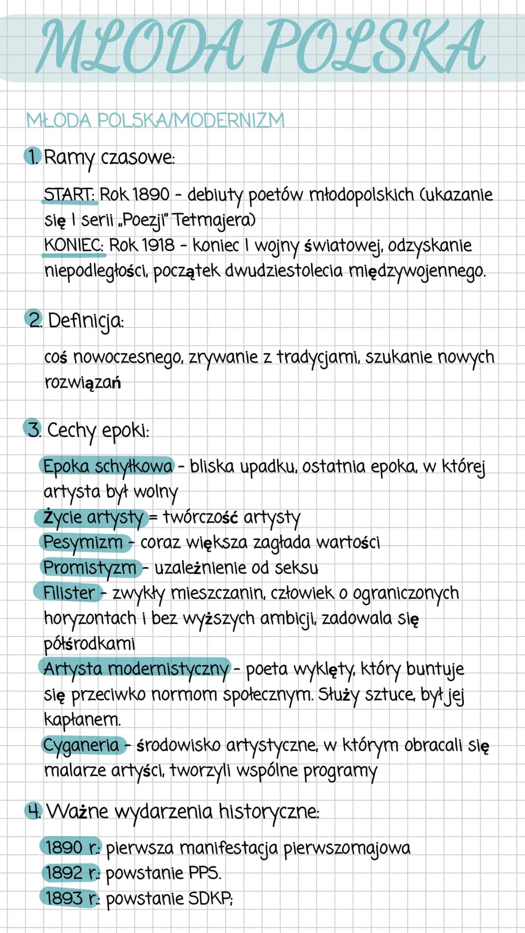 Młoda Polska: Cechy Epoki Schyłkowej i Symbolizm w Poezji