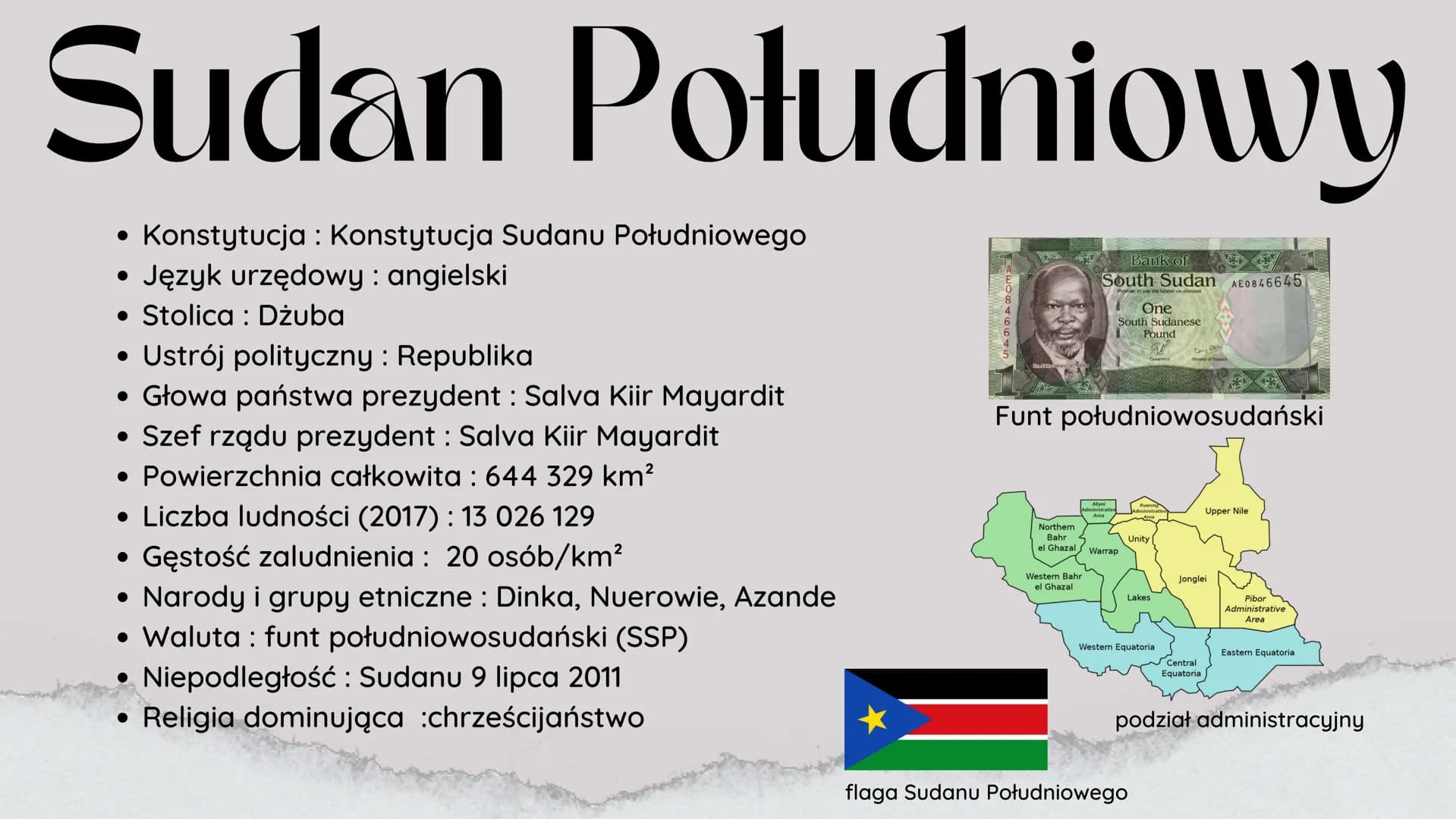 wojna
Problemy państw
utworzonych w XXI
I wieku
polityka
justwhitelines
bieda
władza Klasyfikacja problemów w
państwach:
1. Polityczne - pro