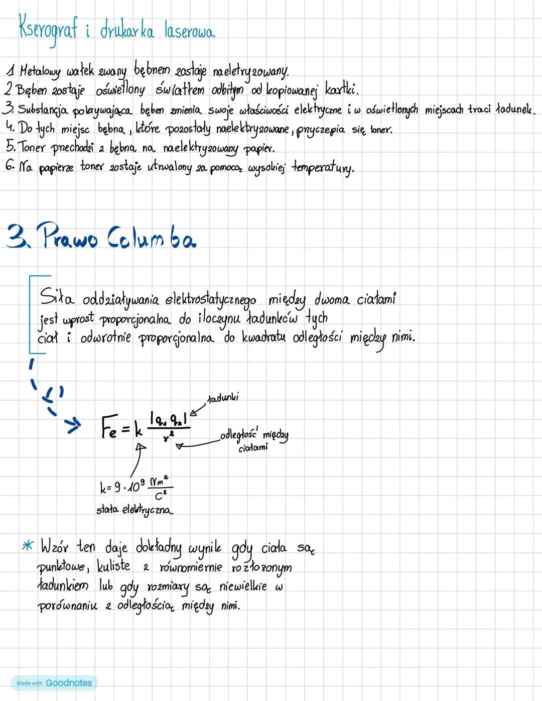 # Elektrostatyka

1, tadunki elektryczne

Istnieją dwa rodzaje ładunków elektrycznych:
dodatni i ujemny. Jeśli dwa ciała mają ładunki o tym
