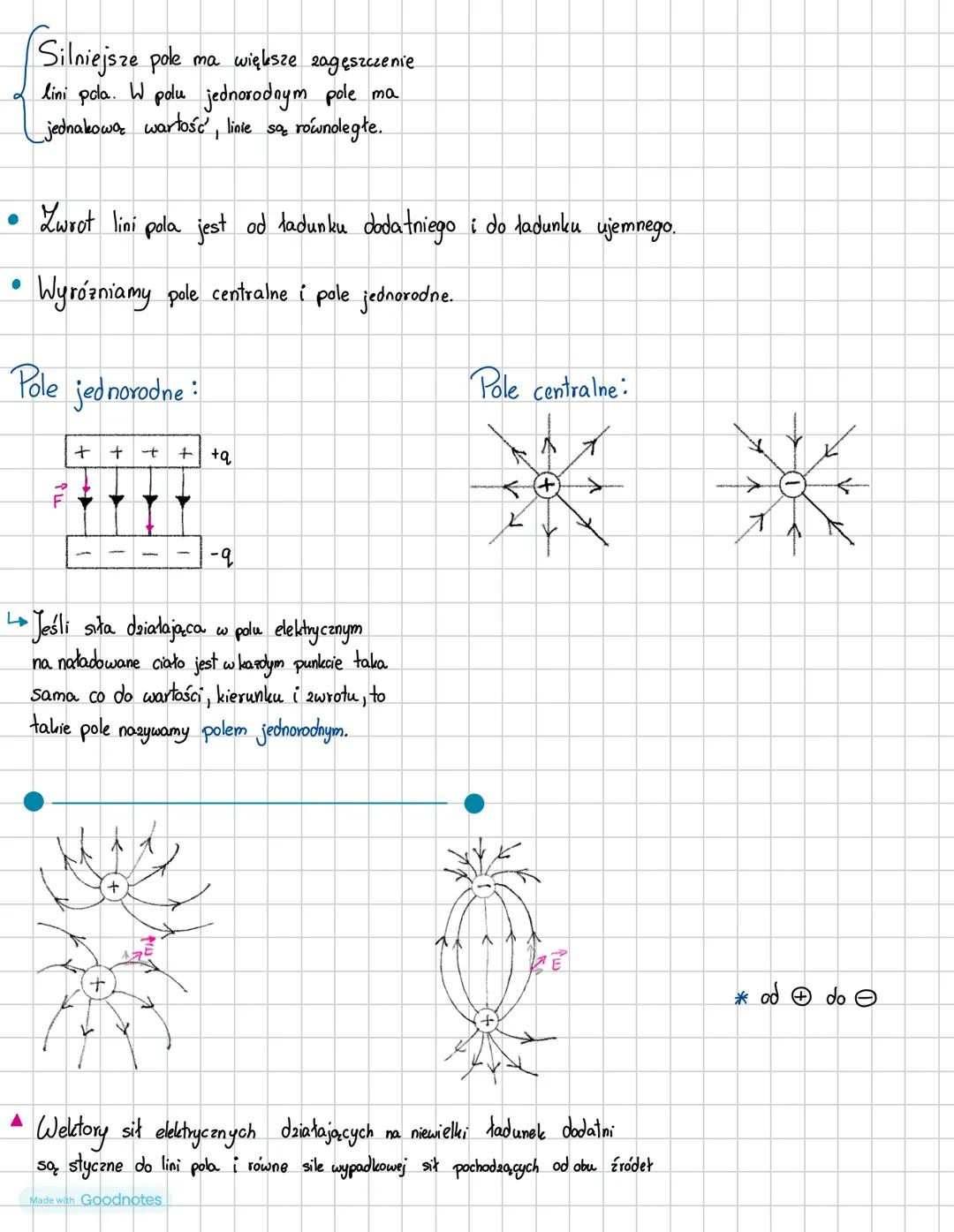 # Elektrostatyka

1, tadunki elektryczne

Istnieją dwa rodzaje ładunków elektrycznych:
dodatni i ujemny. Jeśli dwa ciała mają ładunki o tym
