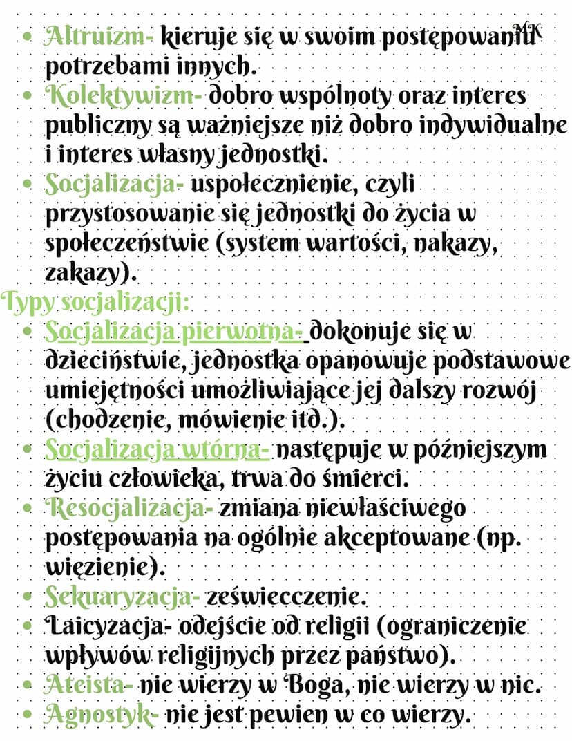 MK
Społeczeństwo
POJĘCIA:
Status- to określenie miejsca danej jednostki
(lub jednostek w zbiorowości).
Rola społeczna- prezentowanie w konta
