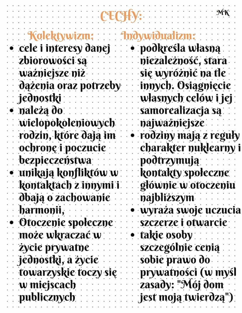 MK
Społeczeństwo
POJĘCIA:
Status- to określenie miejsca danej jednostki
(lub jednostek w zbiorowości).
Rola społeczna- prezentowanie w konta