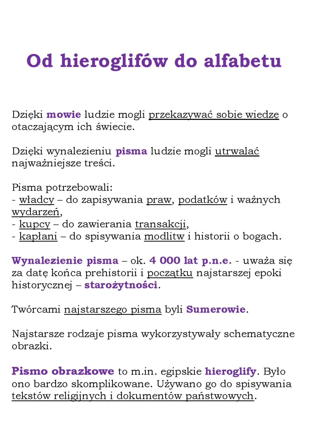 Przygoda z Historią Pisma: Hieroglify, Alfabet Grecki i Łaciński!