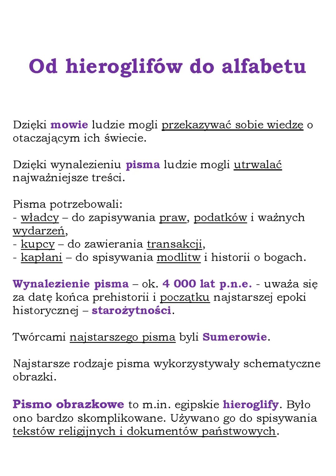 Przygoda z Historią Pisma: Hieroglify, Alfabet Grecki i Łaciński!