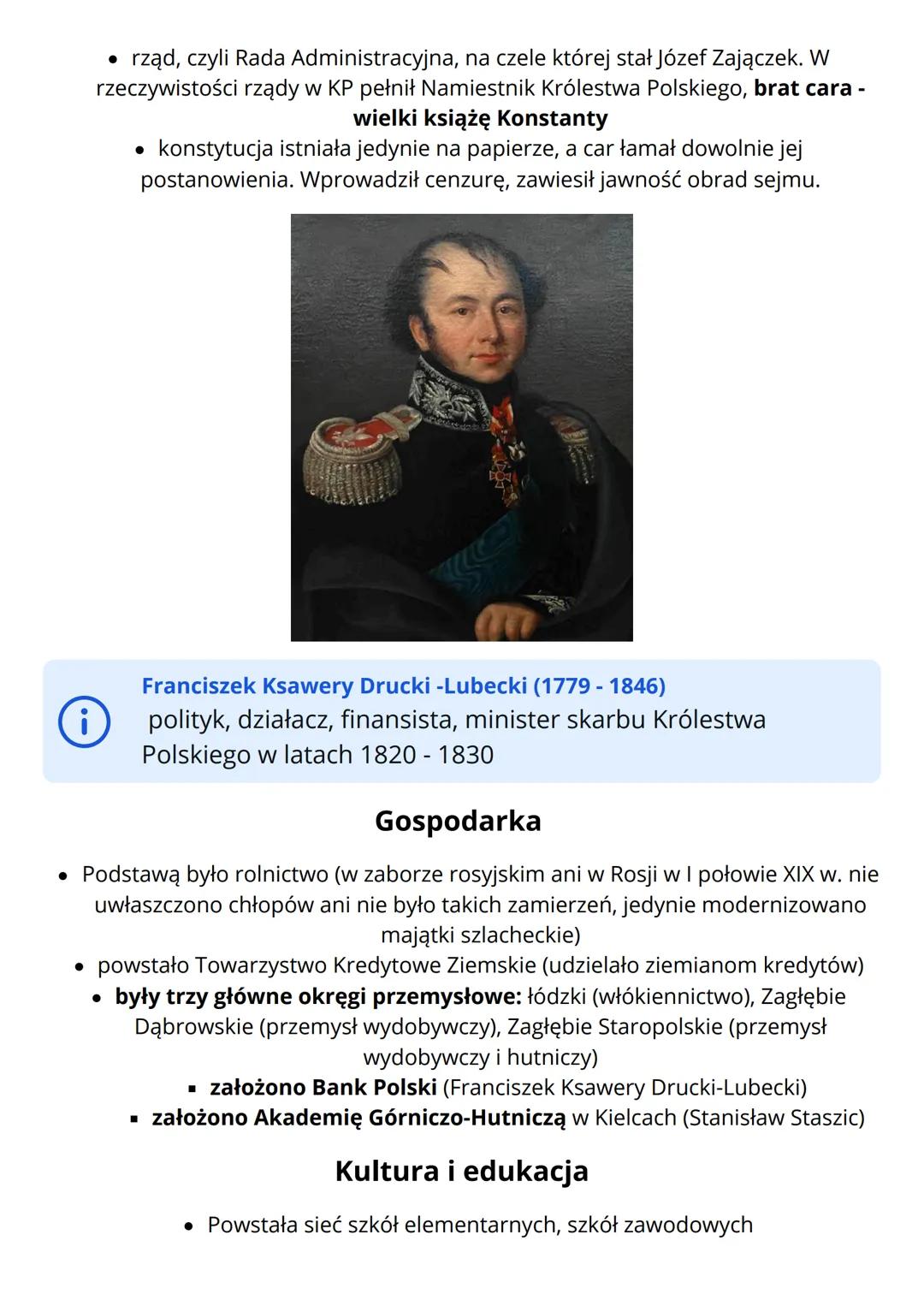 # Ziemie polskie w latach 1815 -
# 1848

W 1815 r., po klęsce Napoleona, na kongresie wiedeńskim postanowiono
zlikwidować założone przez nie