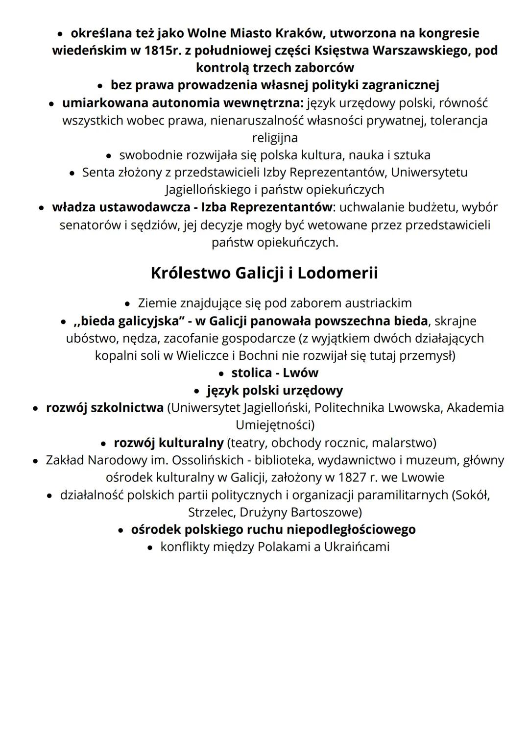 # Ziemie polskie w latach 1815 -
# 1848

W 1815 r., po klęsce Napoleona, na kongresie wiedeńskim postanowiono
zlikwidować założone przez nie