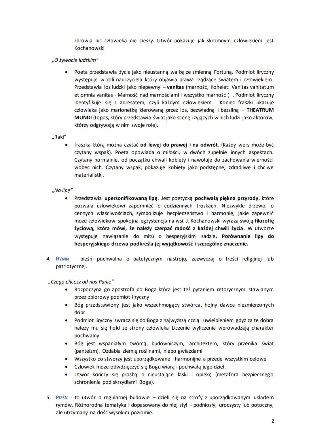 1. EPOKA - Naczelnym hasłem renesansu (z franc. Renaissance odrodzenie) było zdanie
wypowiedziane przez Terencjusza ,,Człowiekiem jestem i n