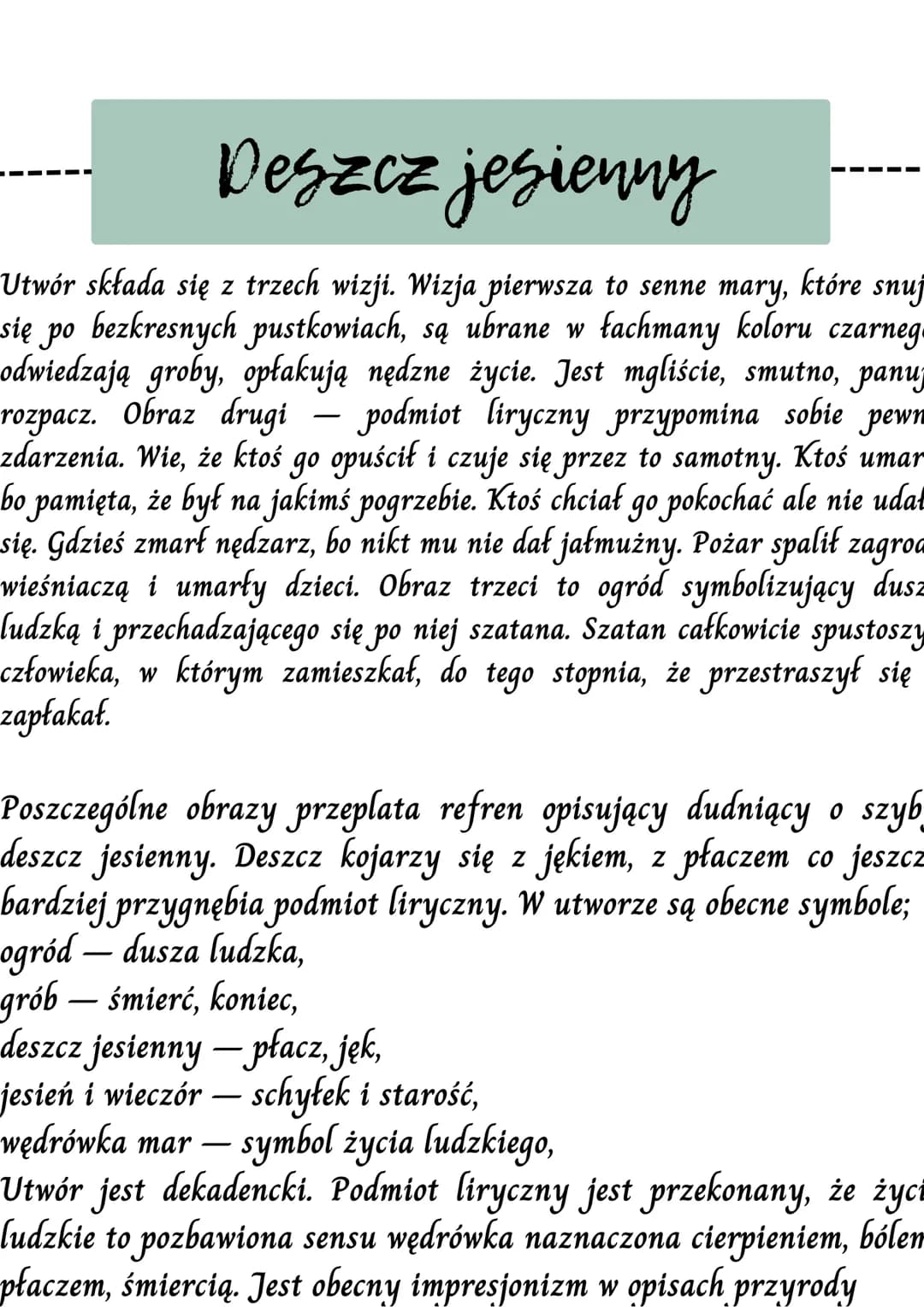
<p>Leopold Staff był nietypowym pisarzem, który tworzył w trzech różnych epokach: młodej Polsce, 20-leciu międzywojennym i po wojnie. Te ep