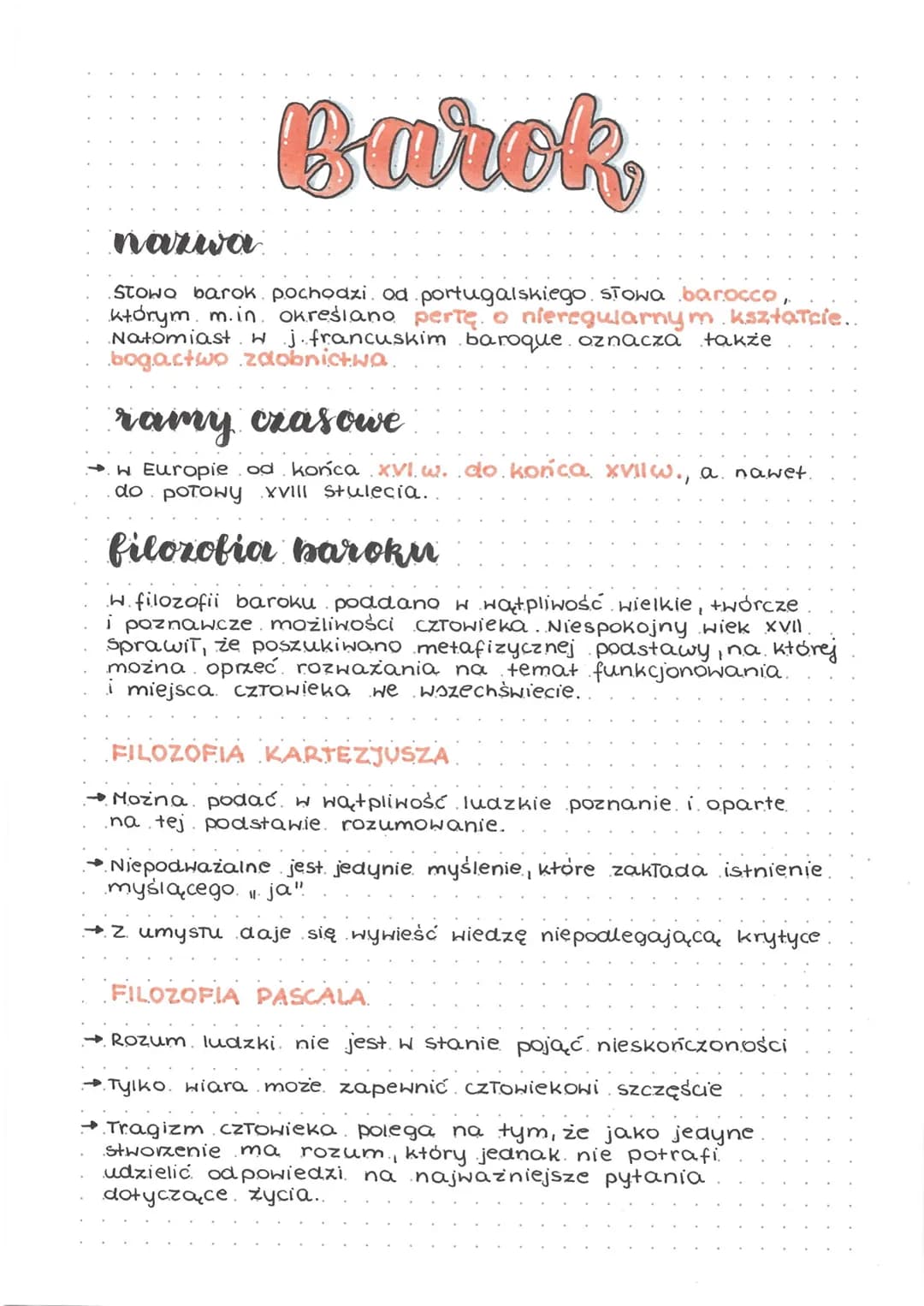 Barok
narwa
Stowo barok pochodzi od portugalskiego słowa barocco,
którym m.in. określano perte. o nieregularnym ksztacie.
Natomiast j. franc