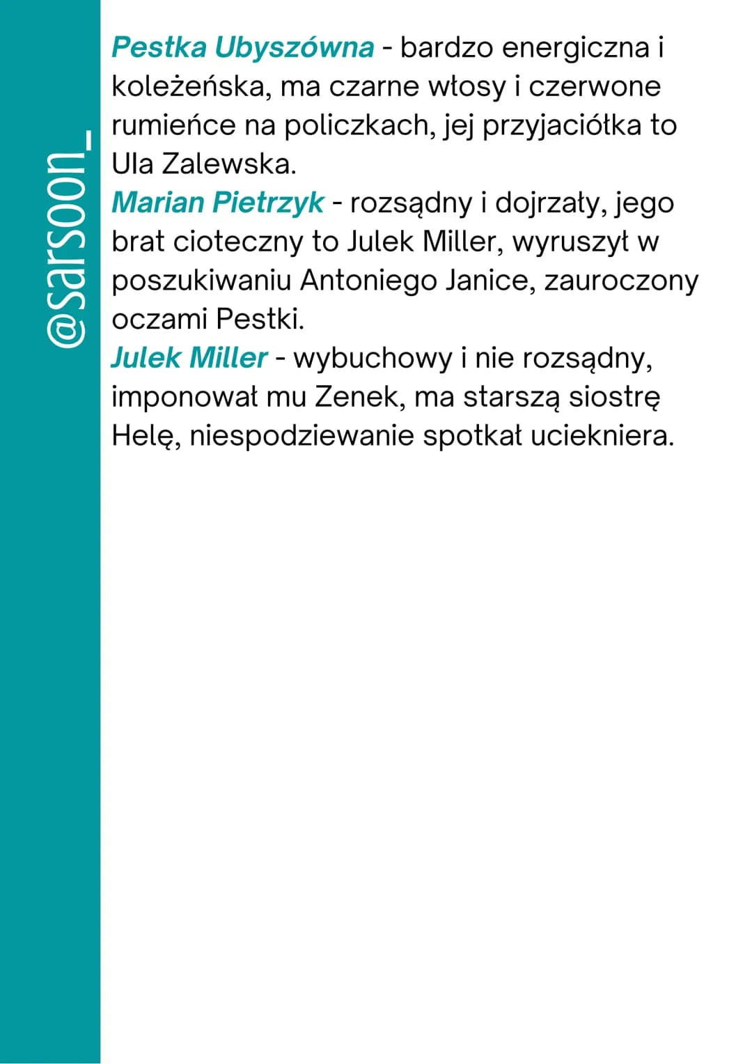les
Ten Obcy
Irena JurgIELEWICZOWa
czas i miejsce akcJI
• 11 lipca (worek) kilkanaście dni
Olszyny, Łętowo, Bielice,
Strzemienice, Strykowo
