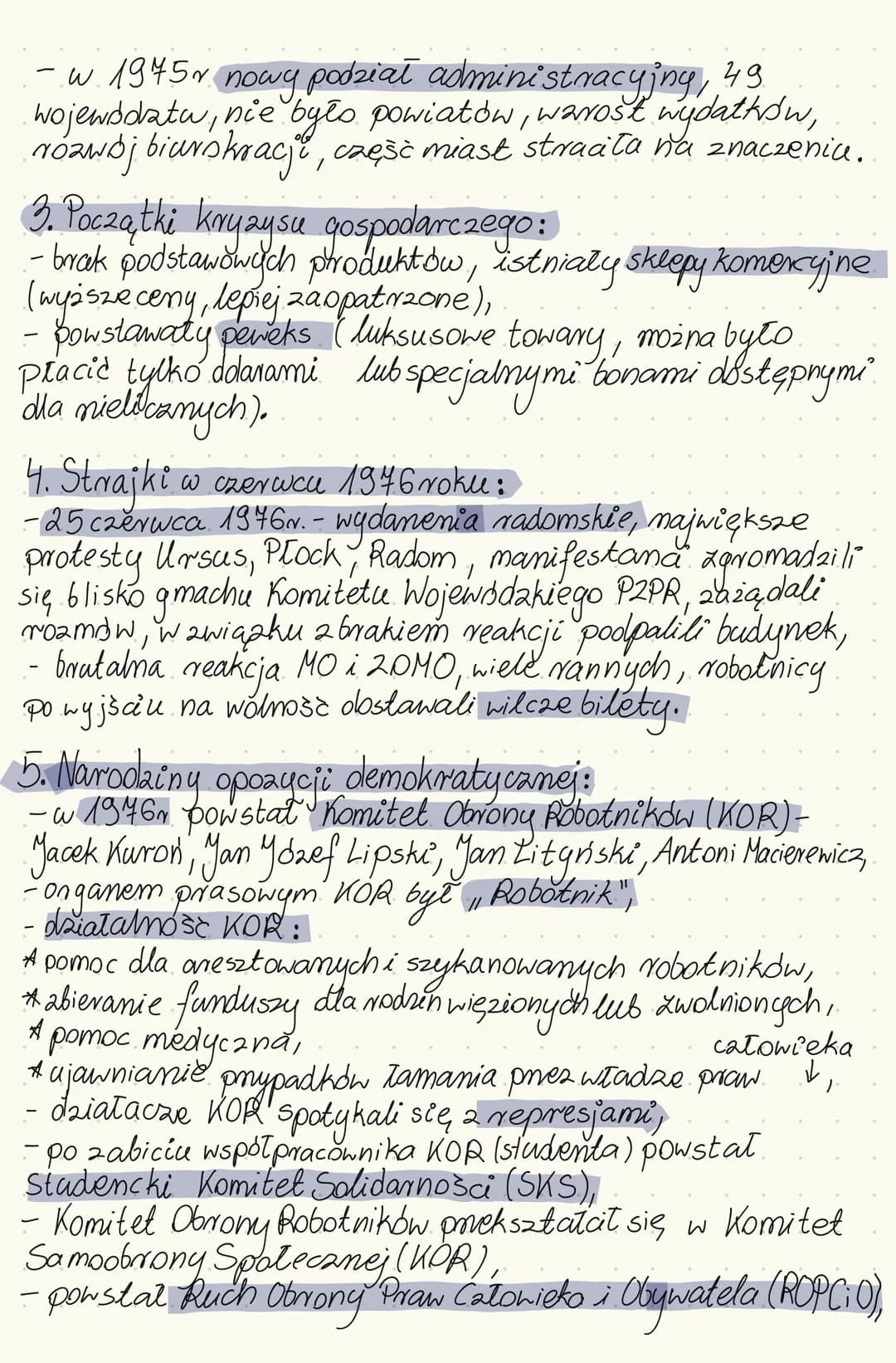 Polska czasów Gierka
1. Zmiana na szczycie władzy:
- po wydaneniach 2 grudnia 2.194 Or. na 1. sekretarza
KC PZPR wybrano Edwarda Gierka (gom