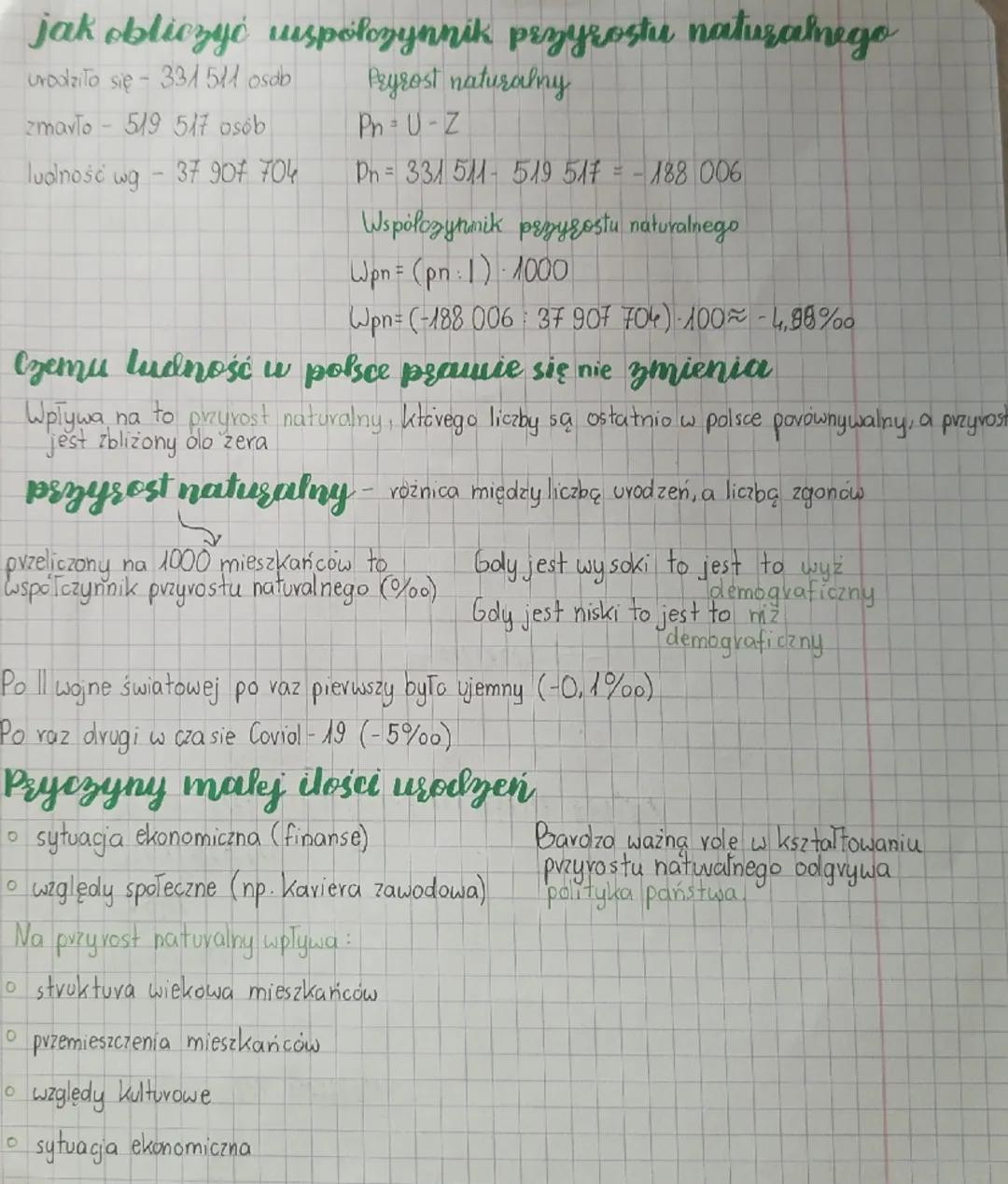 # Zmiany liczby ludności Polski i Europy

Europy

1950 r. - 549 mln osób w Europie (22%)

2021r. - 746 mh osco (9,5%)

Polski

Stało się tak