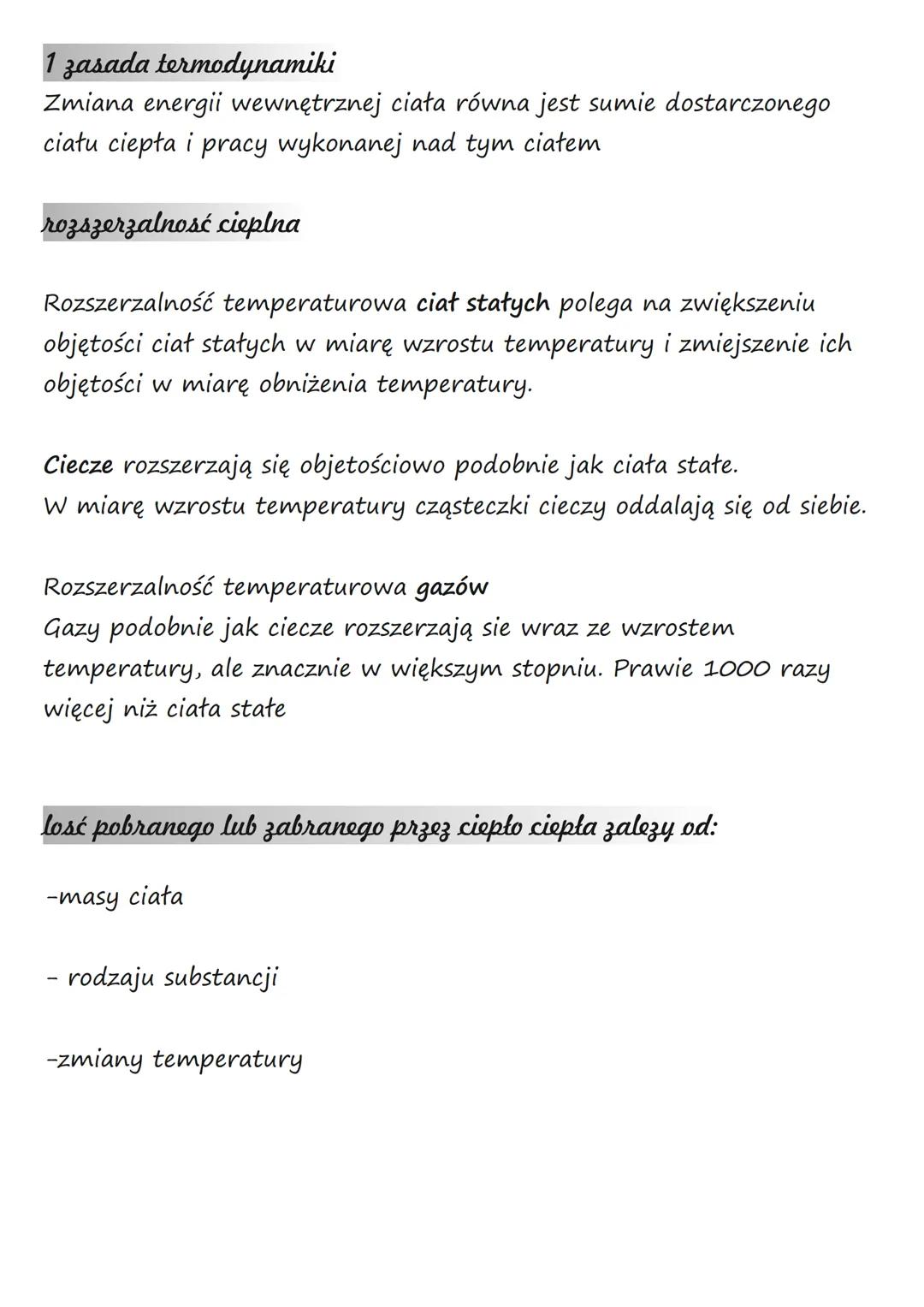 Własciwosci ciał
state
ciecze
CZASTECZKI ENERGI
gazy
mają własny kształt
mają swoją objętość
mają swoją objętość
- nie mają własnego kształt