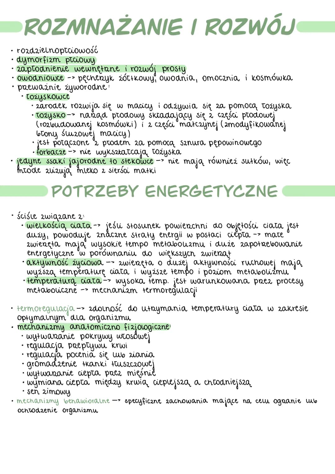 Statocieplne
obecność
prepony
ļ
płaski mięsień
oddzielający
jame bruszna
od klatki piersiowej
karmienie młodych miekiem
(odruch ssania)
ssah