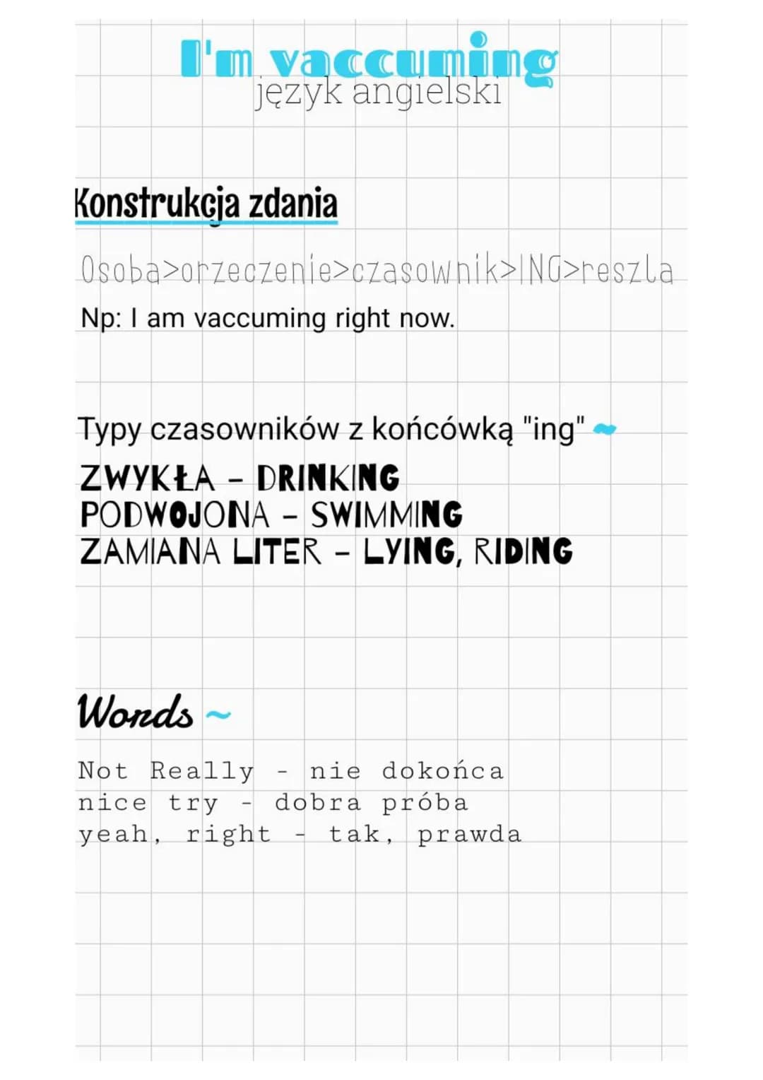 Doctor Q's day off
Język angielski
Present Simple
rutyny
czasem, różnie
Present countinous.
teraz
tego dnia
Np: ussualy drink coffies, but n