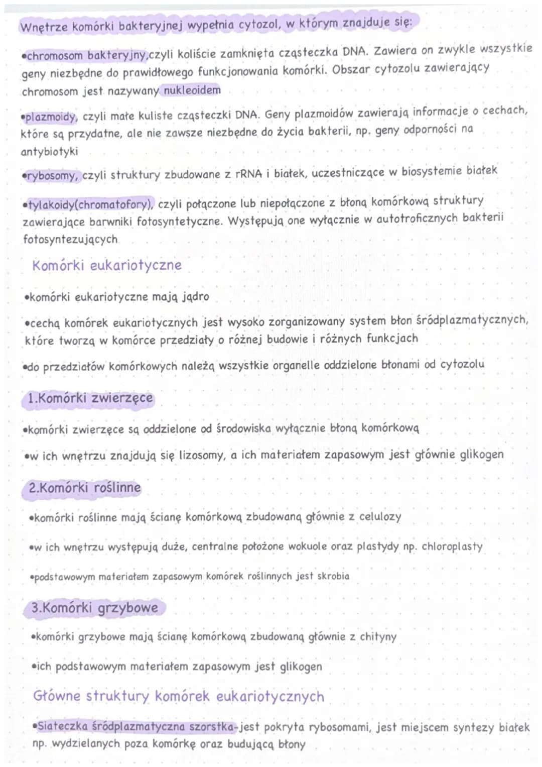 Budowa i funkcje komórki.
Rodzaje komórek
komórka jest podstawawową jednostką budulcową i funkcjonalna organizmu,zdolną
do wykonywania wszys